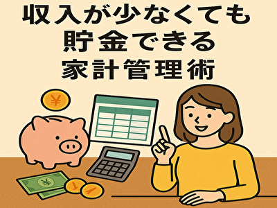 収入が少なくても毎月貯金できる!今日から始める家計管理の超実践術