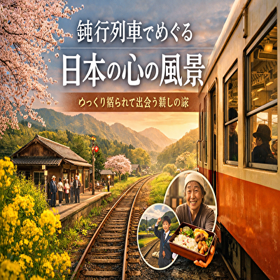 【感動】各駅停車で見つけた、忘れられない風景と人との出会い｜心揺さぶる鉄道旅の魅力とは？