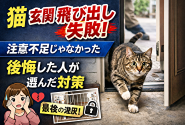 猫 玄関 飛び出し 失敗は「注意不足」じゃなかった｜後悔した人が最後に選ぶ対策