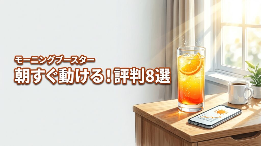 Morning Booster 起きてすぐ行動できる朝をつくる！評判8選
