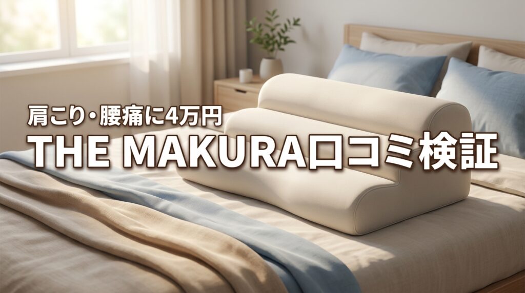 【THE MAKURA】口コミは本当？肩こりや腰痛に4万円の価値があるか検証