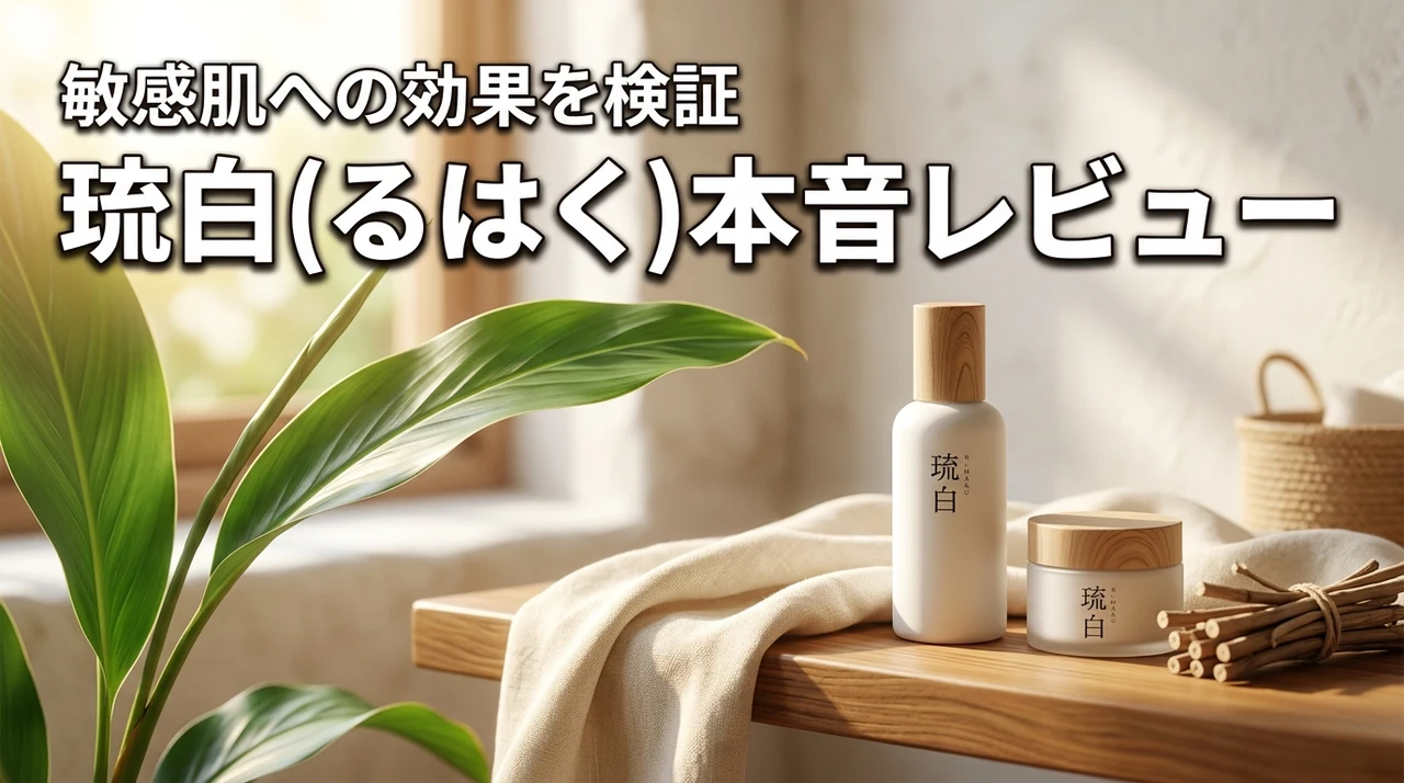 【オーガニックコスメ琉白～るはく～】を使ってみた効果！敏感肌の悩みは解決する？