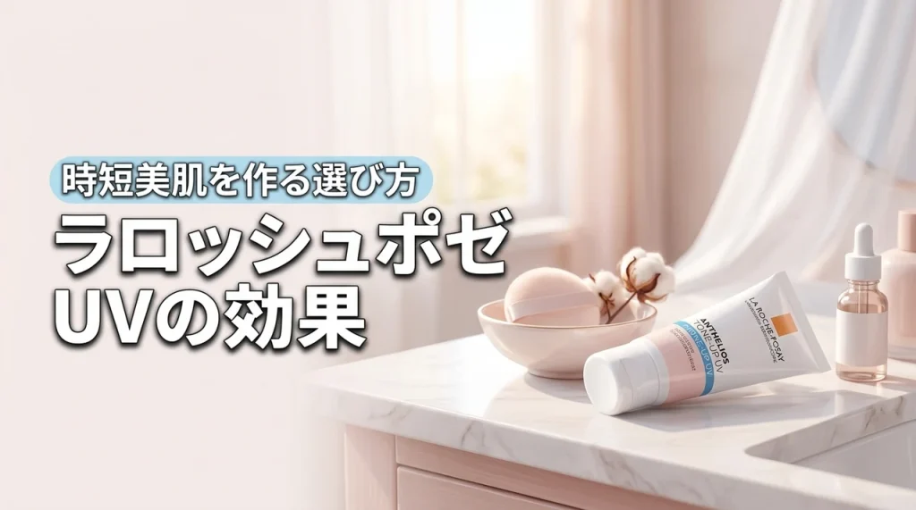 【時短で美肌】ラ ロッシュ ポゼのトーンアップUVを使ってみた効果と選び方のコツ