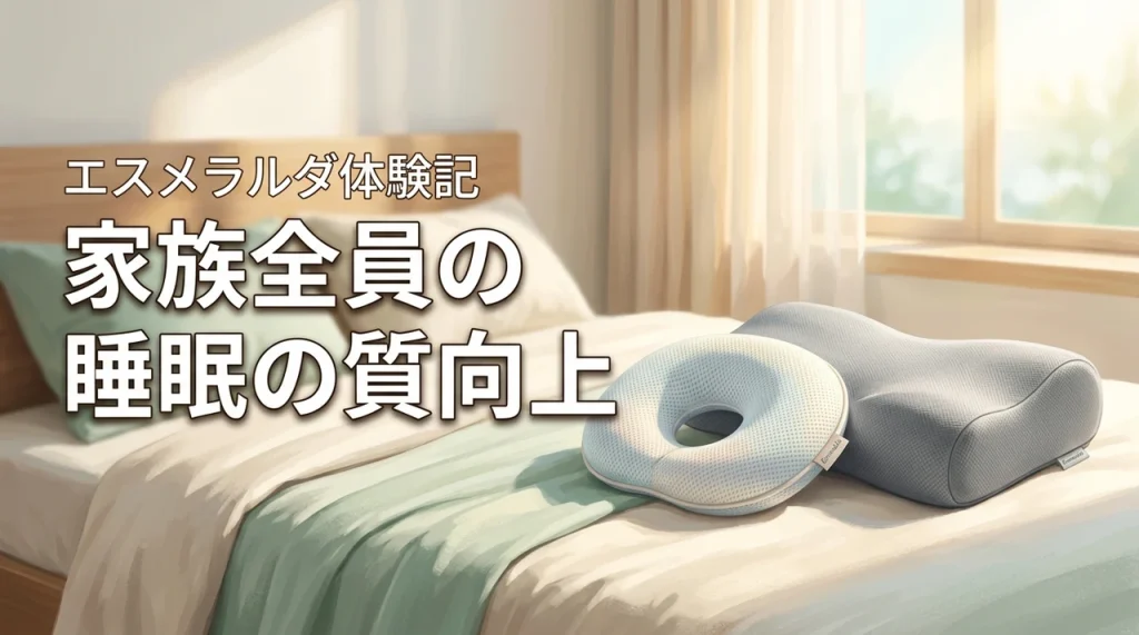 エスメラルダ ベビーからシニアまですべての人の睡眠の質を上げる 使ってみた