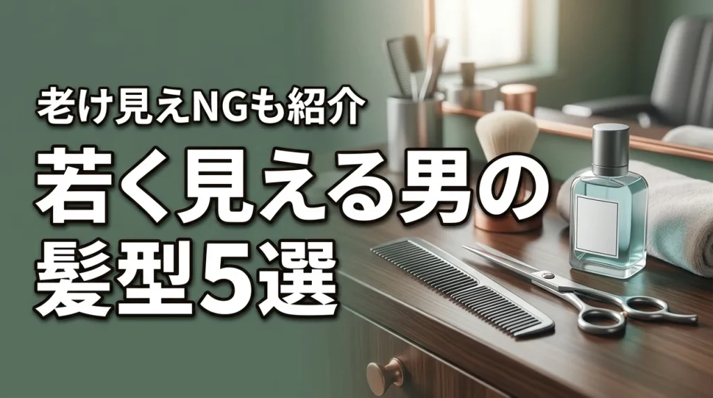 若く見られたい男の髪型5選！老けて見えるNGスタイルも解説
