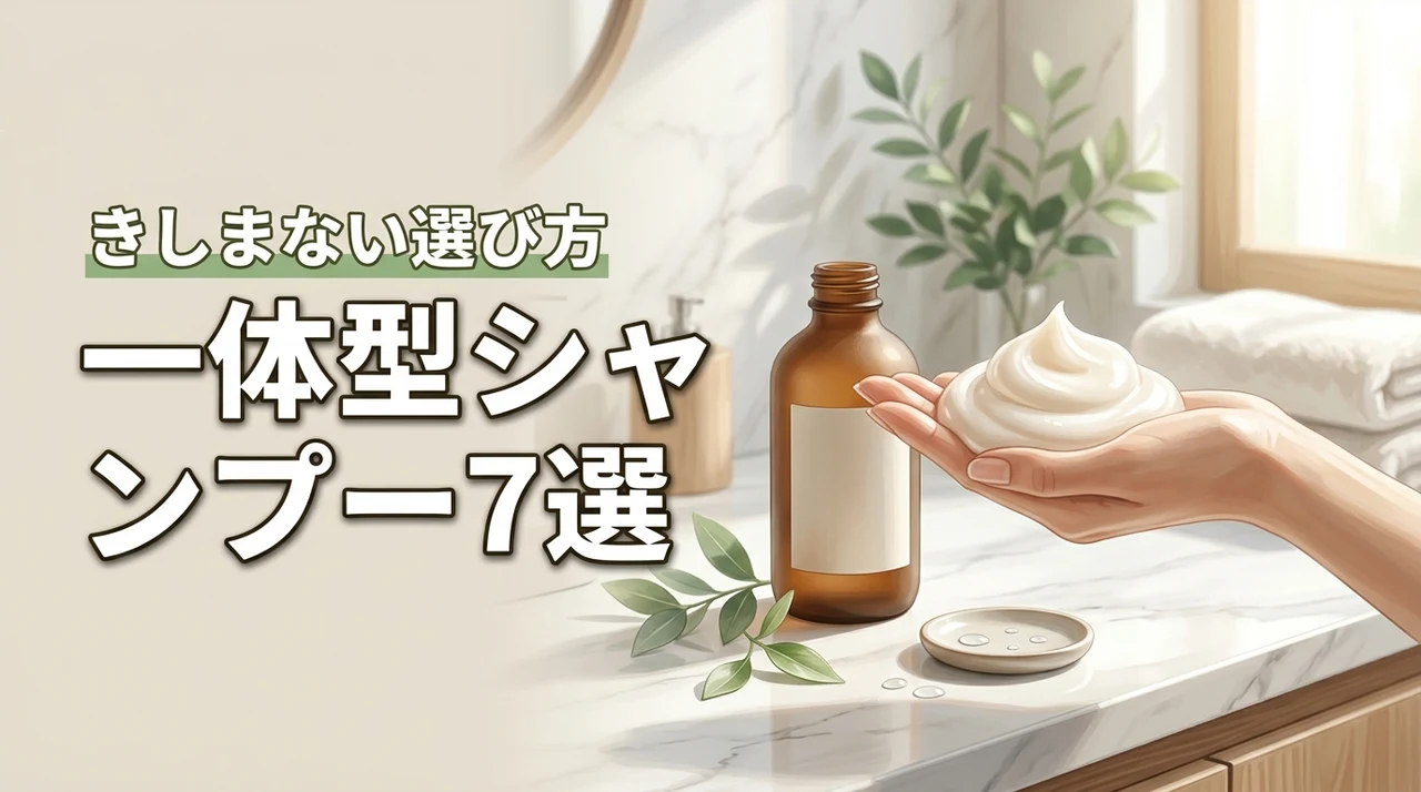シャンプー トリートメント 一体型できしまないおすすめ7選｜選び方とコツ
